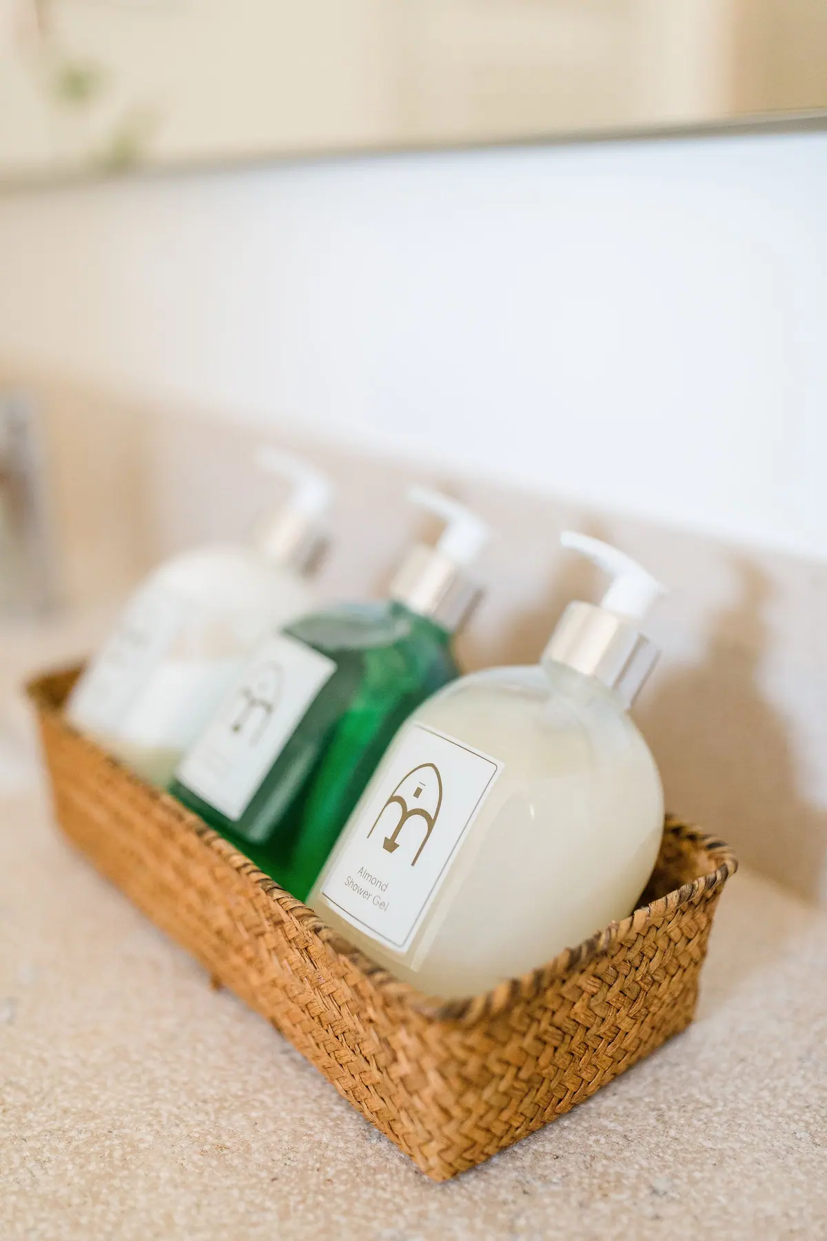 Close-up of the amenities at Finca Es Cabàs